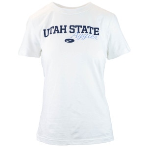 Women's nike utah state aggies white tshirt